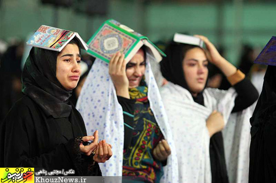  آیین احیای شب بیست و یکم ماه مبارک رمضان در شوش