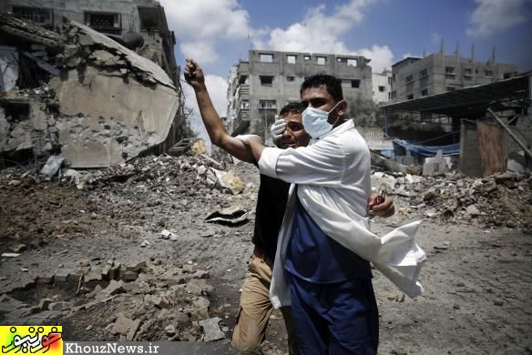 گوشه ای از جنایات رژیم صیهونیستی در غزه