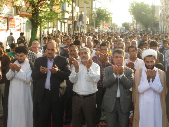 نماز عید سعید فطر در شوشتر