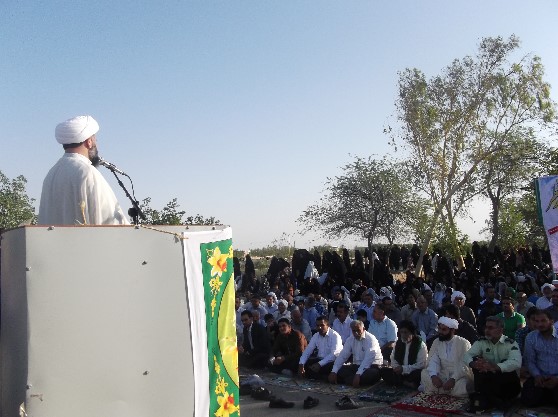 نماز عید سعید فطر در هندیجان