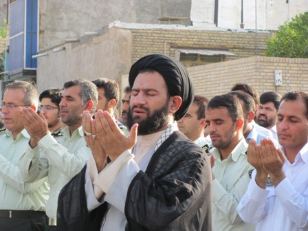 نماز عید سعید فطر در باغملک