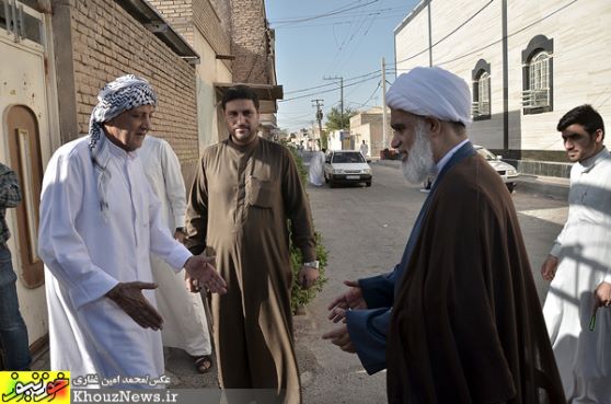 نماز عید سعید فطر در لشکرآباد اهواز به امامت آیت الله کعبی