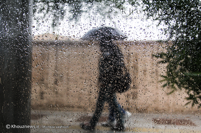 بارندگی سراسر استان خوزستان را در بر می‌گیرد
