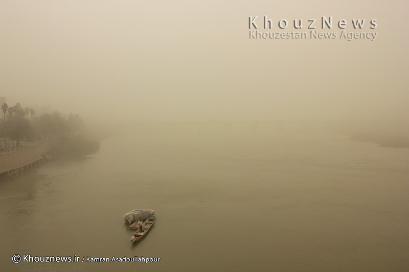آغاز دوباره گرد و غبار در خوزستان/ گرد و خاک فردا شدیدتر است