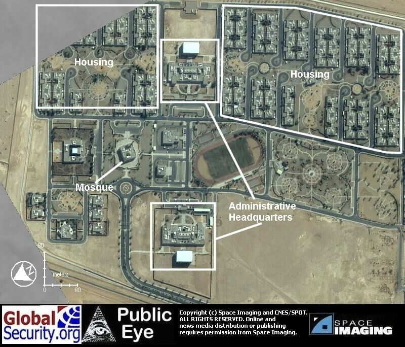 تصاویرهوایی پایگاه عربستانی که با موشک اسکاد به آن حمله شد