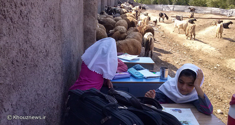 100کودک خوزستانی به دلیل دسترسی نداشتن به مراکز آموزشی، بی سوادند