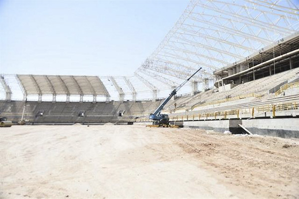 پیشرفت 84 درصدی استادیوم فولاد خوزستان