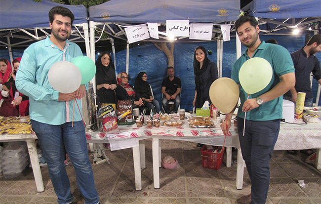 پنجمین جشنواره غذای خیریه هلال احمر اهواز برگزار شد