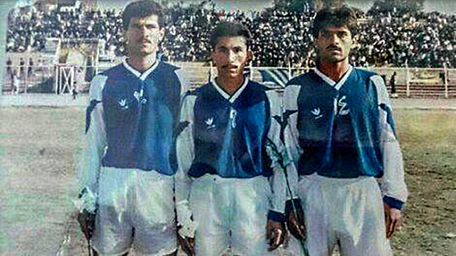 عکسی قدیمی از 3 فوتبالیست مشهور خوزستانی