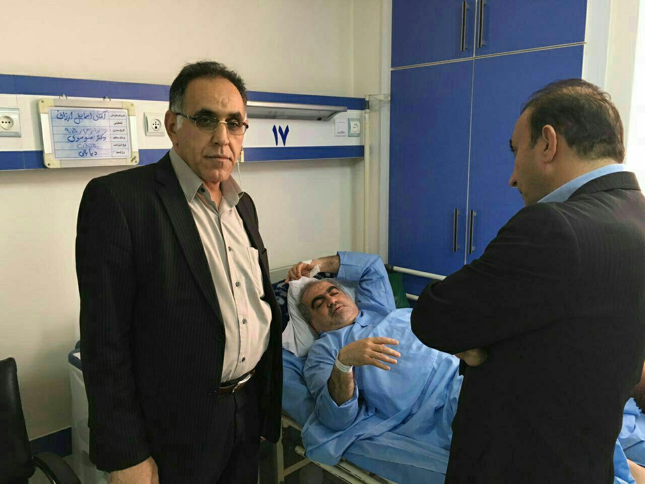 جزئیات زخمی شدن فرماندار اهواز در پی اصابت گلوله / عکس