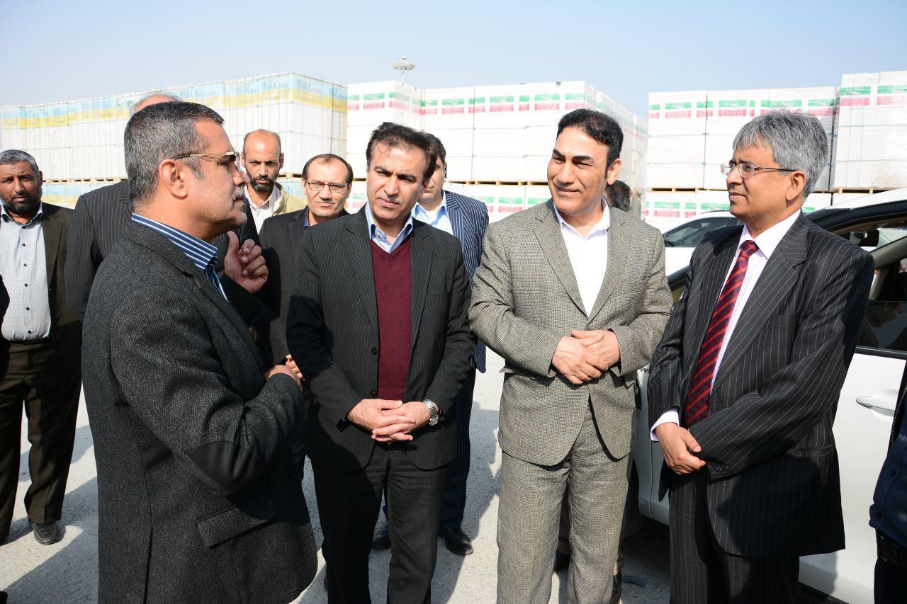 بازدید سفیر هند در ایران از منطقه آزاد اروند