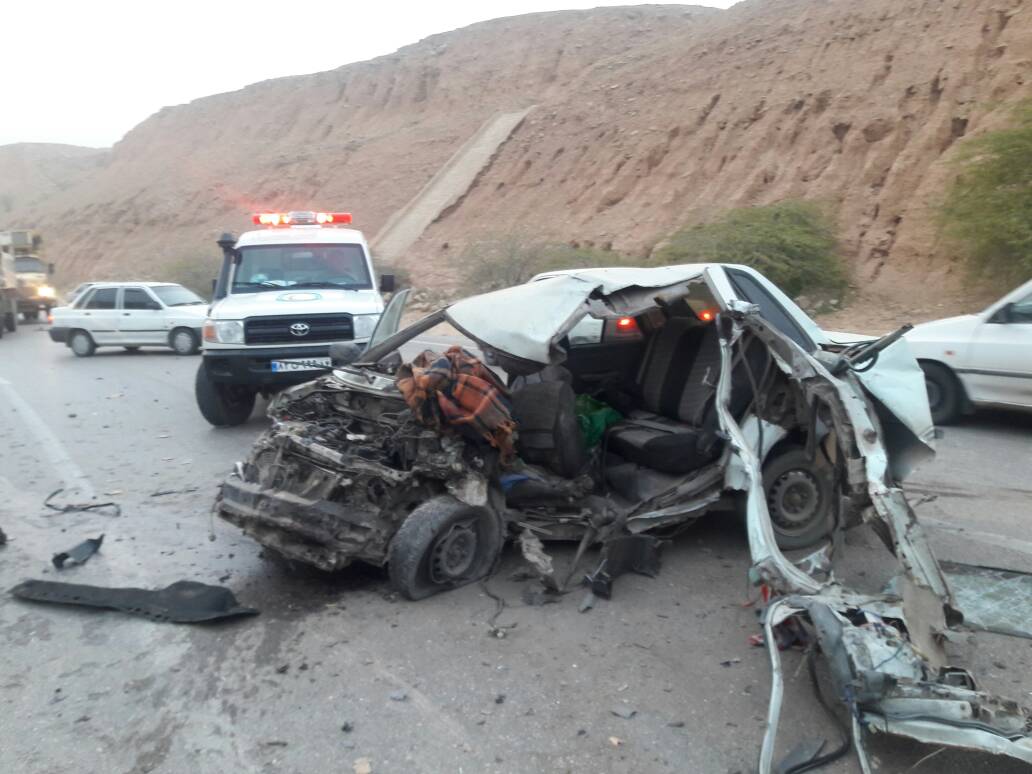 یک کشته و 3 مصدوم در تصادف جاده اهواز-مسجدسلیمان