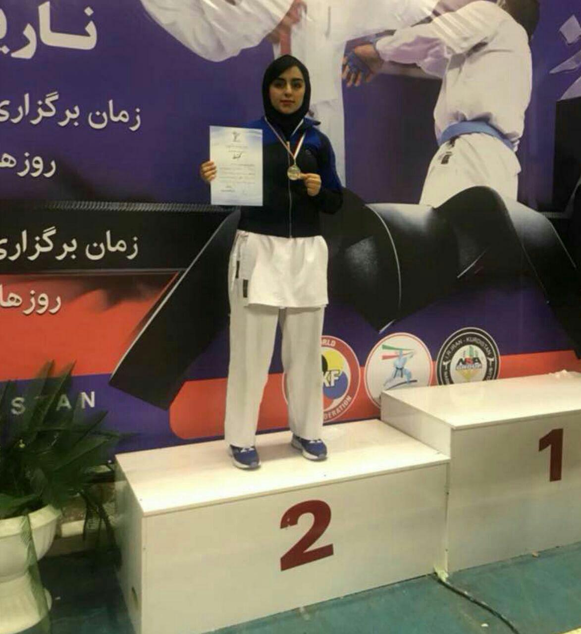 بانوی کاراته‌کای خوزستانی: هدفم کسب طلای المپیک است