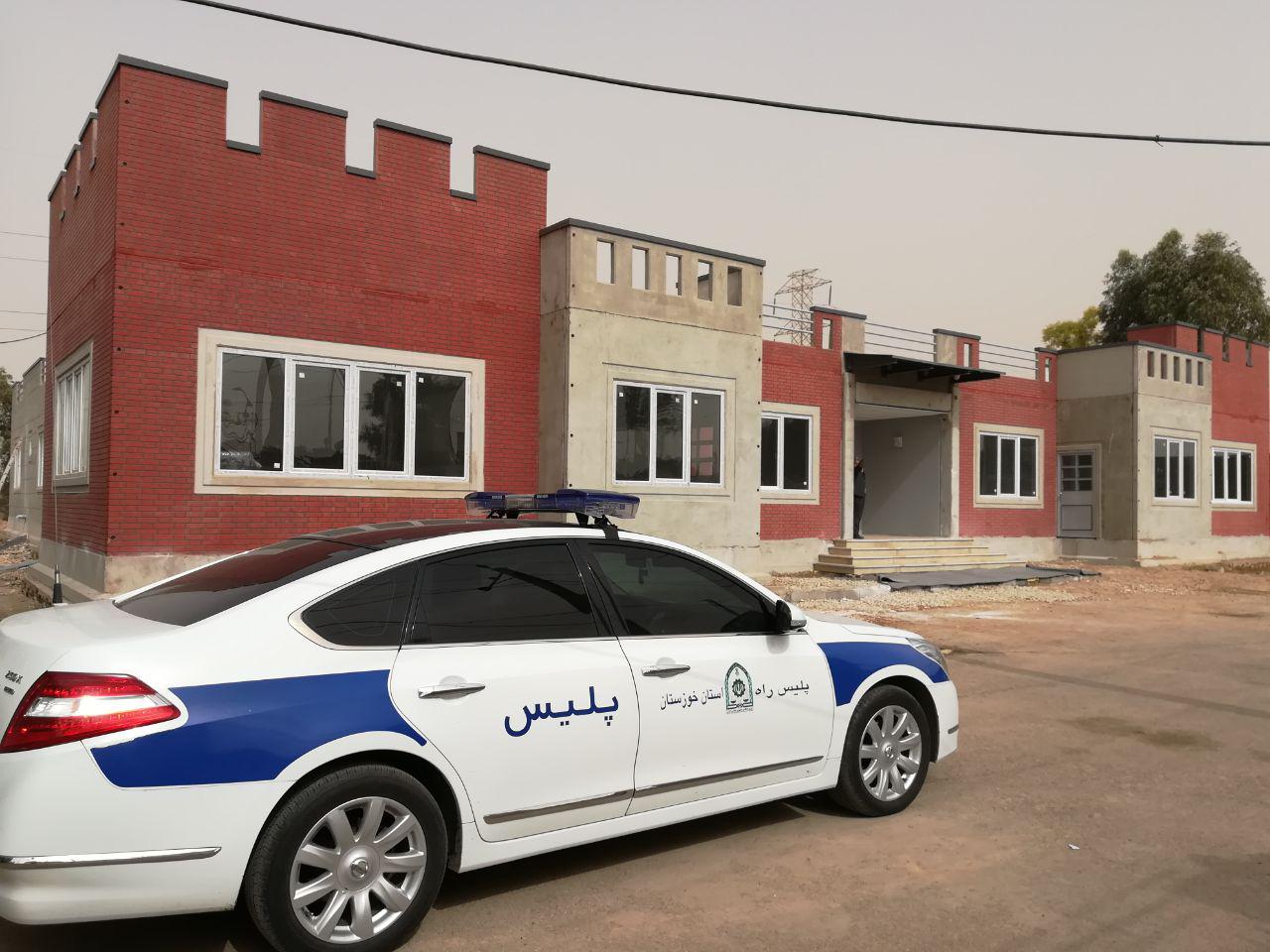 افتتاح ساختمان جدید پاسگاه پلیس راه محور اهواز - سربندر