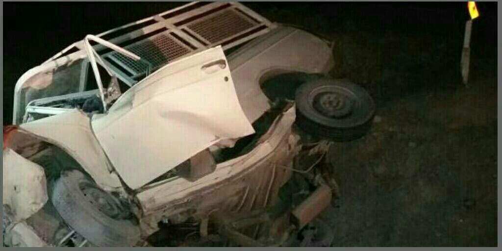 واژگونی وانت بار در شوشتر منجر به فوت راننده شد واژگونی وانت بار در شوشتر منجر به فوت راننده شد