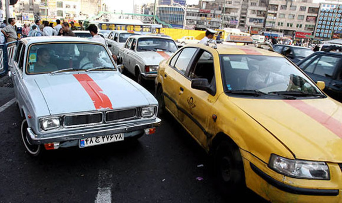 کرایه تاکسی شهری اهواز افزایش نیافته است