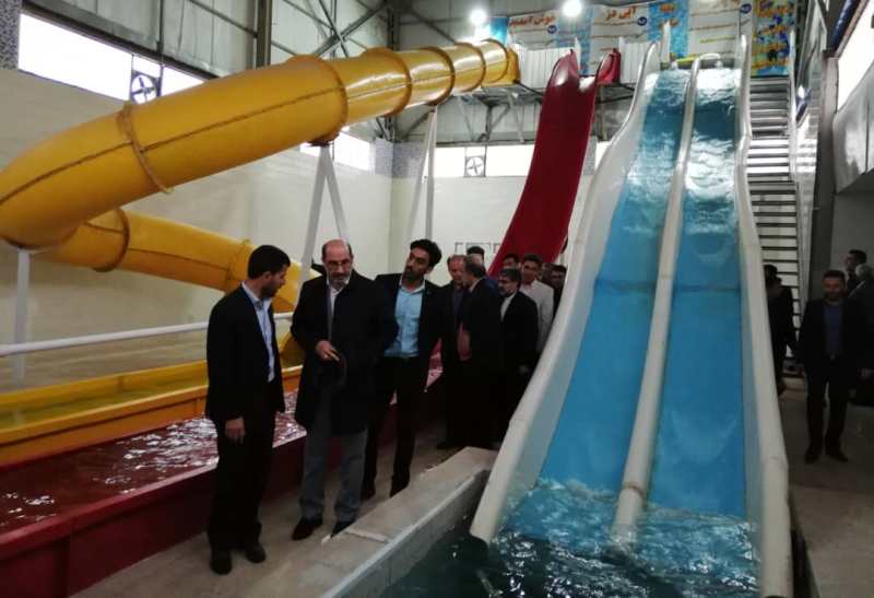 پارک آبی دزفول بهره برداری شد پارک آبی دزفول بهره برداری شد