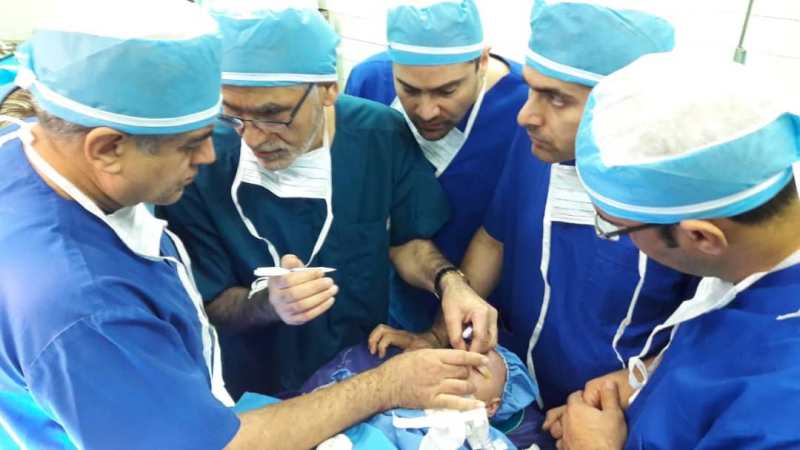 رکورد جراحی شکاف لب و کام جهان در دزفول شکسته شد رکورد جراحی شکاف لب و کام جهان در دزفول شکسته شد