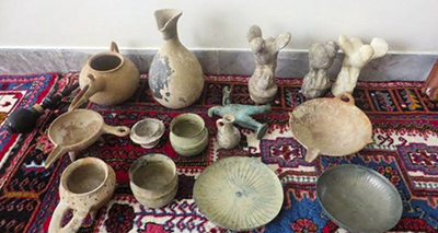 بیش از 242 شی تاریخی قاچاق در خوزستان کشف شد