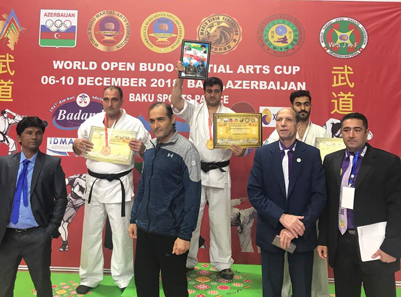کسب سه مدال طلا و یک نقره توسط کاراته کاران خوزستانی در مسابقات جهانی باکو