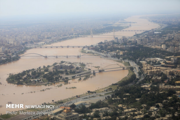 وضعیت تاب آوری رودخانه های خوزستان مناسب نیست
