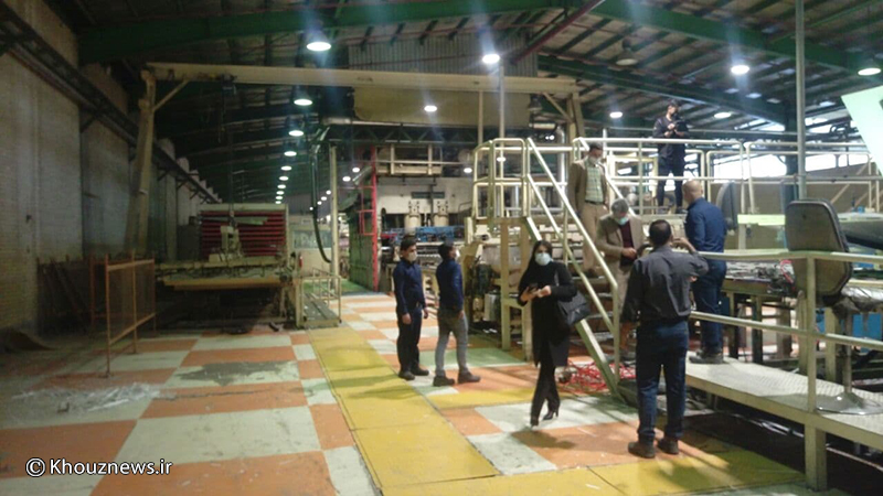 چرخه تولید تخته صنعتی ام. دی .اف در خوزستان کامل شد