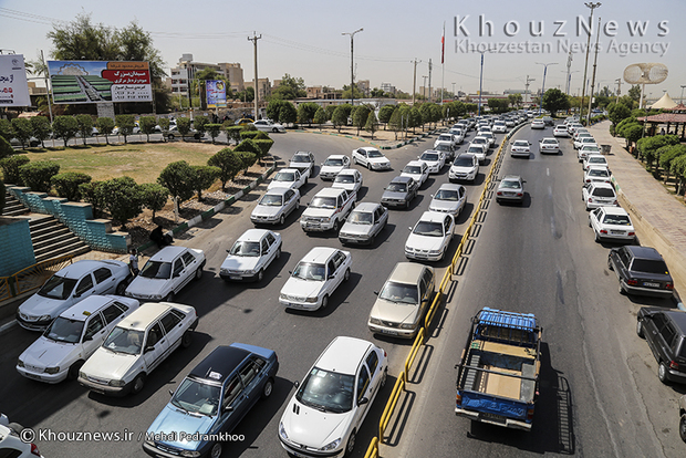 تصاویر / گرمای بی سابقه در اهواز