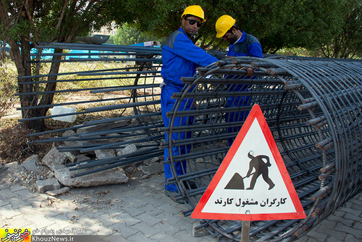 تصاویر/ بازدید شهردار اهواز پروژه تقاطع غیرهمسطح جوادالائمه