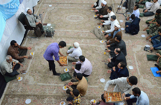 تصاویر / مراسم شکرگزاری و دعا جهت سلامتی مقام معظم رهبری در اهواز