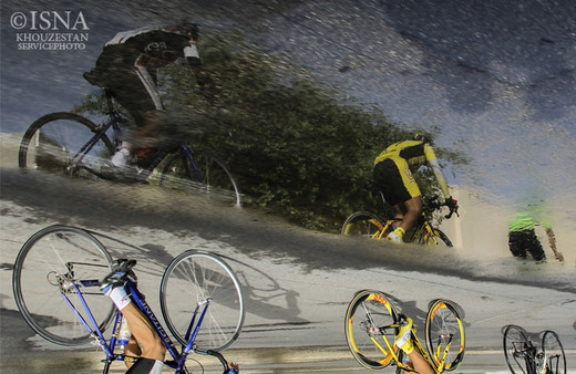 تصاویر/ همایش دوچرخه‌سواری در اهواز