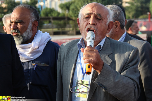 تصاویر/ مراسم استقبال از پیرغلامان حسینی در اهواز