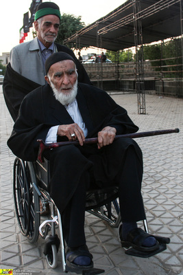 تصاویر/ مراسم استقبال از پیرغلامان حسینی در اهواز