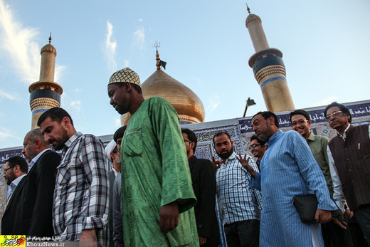 تصاویر/ مراسم استقبال از پیرغلامان حسینی در اهواز