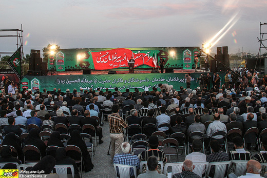 تصاویر/ مراسم استقبال از پیرغلامان حسینی در اهواز