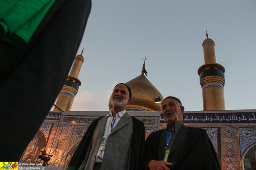 تصاویر/ مراسم استقبال از پیرغلامان حسینی در اهواز