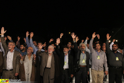 تصاویر/ مراسم استقبال از پیرغلامان حسینی در اهواز