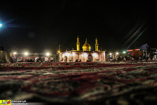 تصاویر/ مراسم استقبال از پیرغلامان حسینی در اهواز