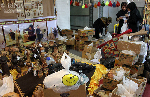 تصاویر/افتتاح نمایشگاه صنایع دستی در اهواز