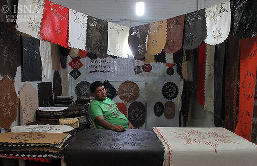 تصاویر/افتتاح نمایشگاه صنایع دستی در اهواز