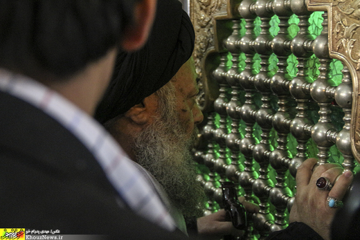 تصاویر / افتتاح فاز اول بقعه علی ابن مهزیار اهوازی