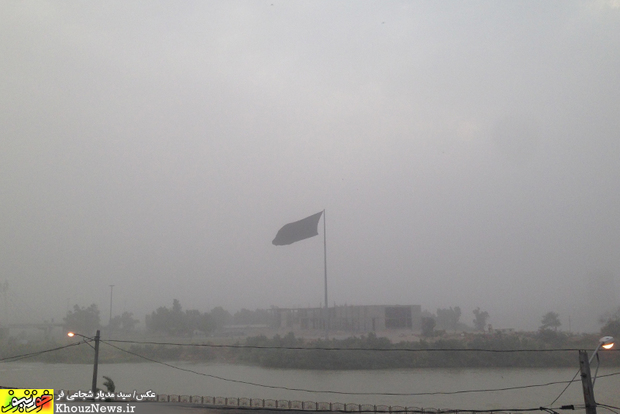 تصاویر/ هجوم ریزگردها به اهواز