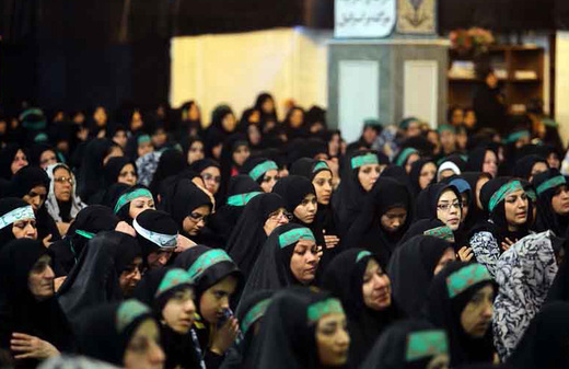 تصاویر/تجمع بزرگ رهروان زینبی در اهواز