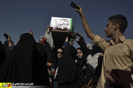 تصاویر/ مراسم تبادل شهداء ایرانی و کشته شدگان عراقی جنگ تحمیلی / 2