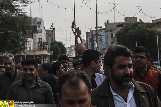 تصاویر / اتفاقات پس از پایان ضرب الاجل فرمانداری اهواز به بنکداران