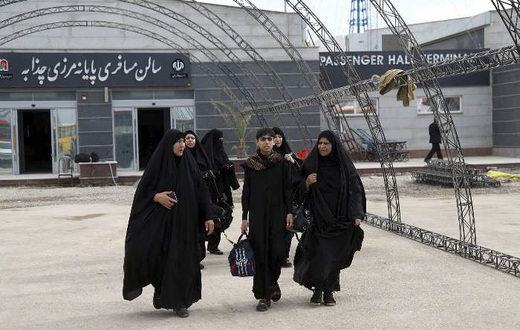 تصاویر / تدارک مرز چذابه برای اربعین حسینی