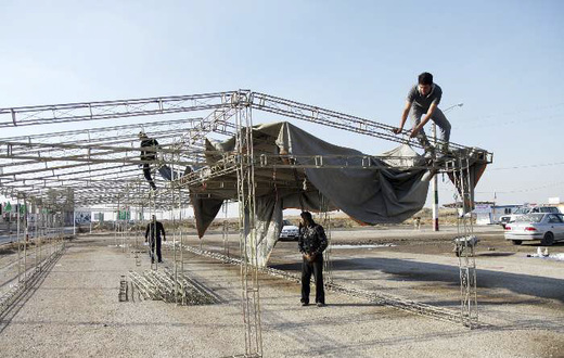 تصاویر / تدارک مرز چذابه برای اربعین حسینی