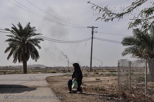 «ملیگط»؛ روستایی در محاصره چاه های نفت/ سرطان در انتظار اهالی روستا