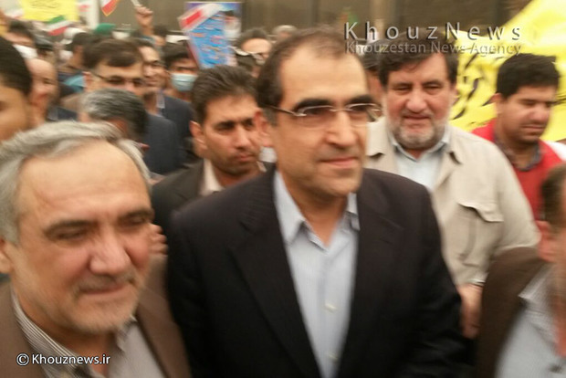 تصاویر/ کاربران/  راهپیمایی 22 بهمن در اهواز