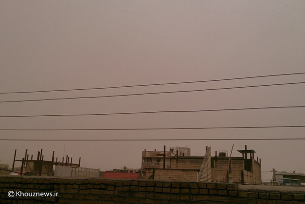 تصاویر/ گرد و غبار این روزهای خوزستان به روایت کاربران