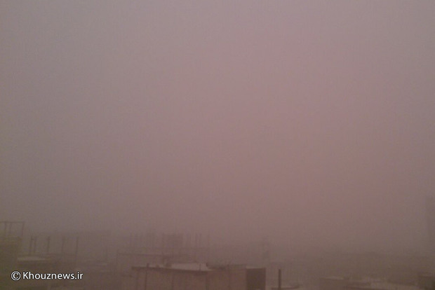 تصاویر/ گرد و غبار این روزهای خوزستان به روایت کاربران